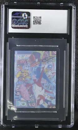 PIKACHU /LATIOS/LATIAS Promo Sticker Fukuooka Store Renewal Pokemon 2025 CGC 8 - Image 2