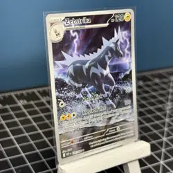 Pokemon TCG Zebstrika 115/086 S&V White Flare Illustration Rare -PACK FRESH- - Image 3