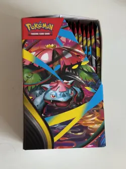 Pokemon TCG Mega Evolution Half Booster Box not SEALED (18 packs) in hand - Image 2