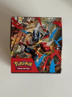 Pokemon TCG Mega Evolution Half Booster Box not SEALED (18 packs) in hand - Image 5