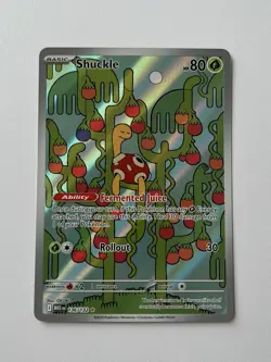 Pokemon Mega Evolution Shuckle Illustration Rare 136/132 - Near Mint! - Image 1