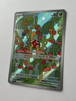 Pokemon Mega Evolution Shuckle Illustration Rare 136/132 - Near Mint! - Image 3