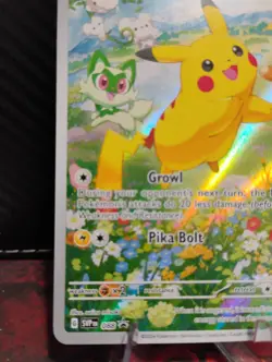 Pokemon TCG Pikachu #088 SVP Black Star Promo Holo Full Art English NM - Image 3