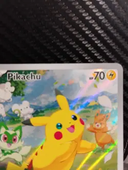Pokemon TCG Pikachu #088 SVP Black Star Promo Holo Full Art English NM - Image 4