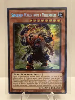 Yu-Gi-Oh! Sengenjin Wakes from a Millennium MP25-EN077 Prismatic Secret 1st E NM - Image 1