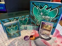 Pokemon Twilight Masquerade Lot: ETB Box Plus Accessories And SEALED PROMO CARD - Image 1