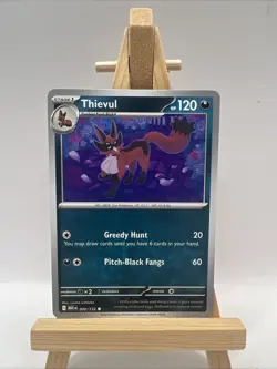 Thievul 090/132 Non Holo Mega Evolution Common Pokemon 2025 TCG Card NM - Image 1