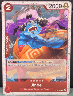 Jinbe ST10-005 Pirate Foil The Best Vol 2 One Piece PRB-02 Near Mint Card Game - Image 1