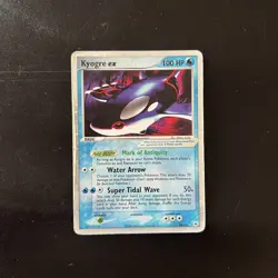 Pokemon Card Kyogre 94/101 EX Leggende Nascoste ENG inglese Played PL - Image 1