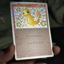 Pokemon TCG Baby Shiny Charmander Paldean Fates Card 109/091 - Image 3