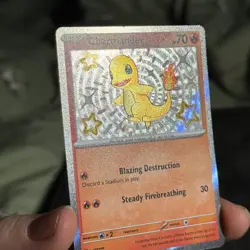 Pokemon TCG Baby Shiny Charmander Paldean Fates Card 109/091 - Image 4