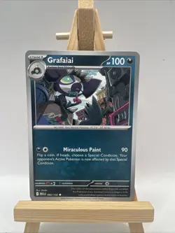 Grafaiai 092/132 Non Holo Mega Evolutions Common Pokemon Card English NM - Image 1
