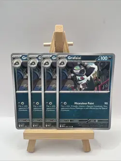 Grafaiai 092/132 Non Holo Mega Evolutions Common Pokemon Card English NM - Image 3