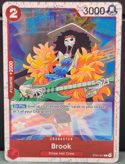 Brook ST01-011 Pirate Foil The Best Vol 2 One Piece PRB-02 Near Mint Card Game - Image 1