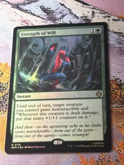Strength Of Will - Foil - SPM - MTG - EN - NM - 0118 - Image 2
