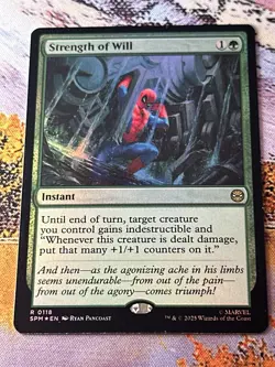 Strength Of Will - Foil - SPM - MTG - EN - NM - 0118 - Image 4