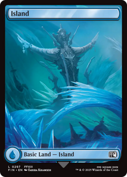 Island (REGULAR) x1 - MTG Final Fantasy FIN #297 - Image 1