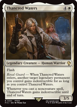 Thancred Waters (REGULAR) x1 - MTG Final Fantasy Commander FIC #31 - Image 1