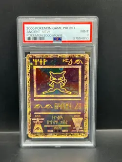 Pokemon PSA 9 MINT Ancient Mew Pokemon the Movie 2000 Reverse Holo Promo S#4806 - Image 1