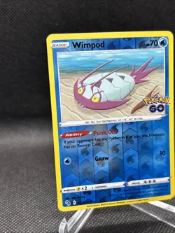Pokemon Go Wimpod 025/078 Reverse Holo Common - Image 3
