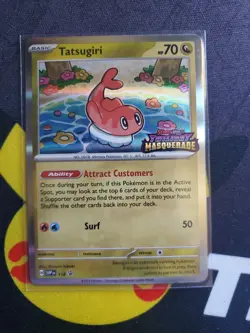 Pokemon Tatsugiri (118/288) Scarlet & Violet Black Star Promos NM HOLO - Image 1