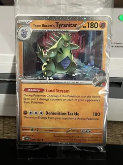 Team Rocket's Tyranitar (Pokemon Center Exclusive) SEALED! PLEASE SEE DESC - Image 1