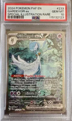 2024 POKEMON PAF EN-PALDEAN FATES SPECIAL ILLUSTRATION RARE GARDEVOIR EX PSA 10 - Image 1