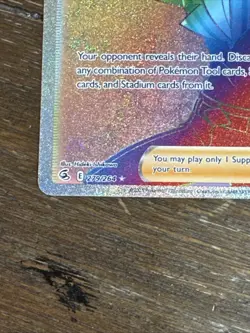 2021 Pokemon Fusion Strike #279/264 Sidney Secret Rare Holo Mint - Image 2