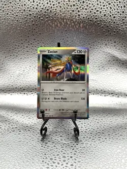 Zacian 136/182 SV04: Paradox Rift Holo - NM - Pokemon - Image 1