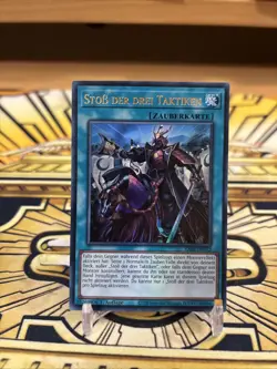 Yugioh Stoss der drei Taktiken Ultra Rare RA03-DE072 - Image 1