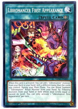 YuGiOh! - Libromancer First Appearance MP23-EN048 1st Edition Common - Image 1