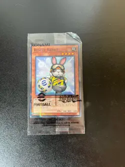 Rescue Rabbit + Neymar Jr - NYCC 2025 eFootball Promo Set - Yugioh OTS SEALED - Image 1