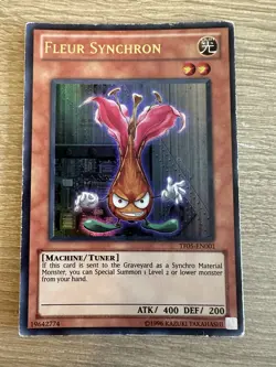 Yugioh Fleur Synchron TF05-EN001 Ultra Rare MP/HP - Image 1