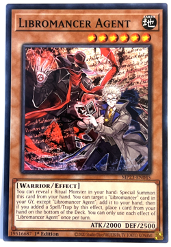 YuGiOh! - Libromancer Agent MP23-EN045 1st Edition Common - Image 1