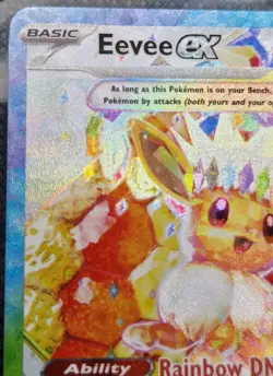 Eevee ex SVP 174 Prismatic Evolutions Black Star Promo Card SPC promo - Image 4