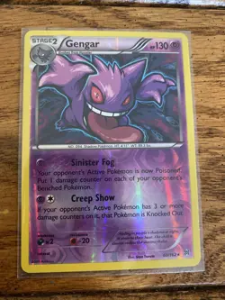 Gengar 35/83 Generations Reverse Holo Rare Pokemon Card LP - Image 1