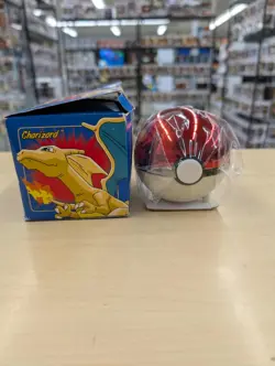 23K Gold Plated CHARIZARD Trading Card 1999 Burger King Pokemon Ball NEW SEALED - Image 1