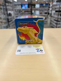23K Gold Plated CHARIZARD Trading Card 1999 Burger King Pokemon Ball NEW SEALED - Image 2
