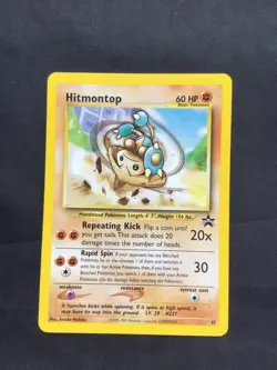 Pokemon Cards: Wizards Black Star Promo: Hitmontop 37 - Image 1
