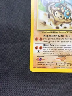 Pokemon Cards: Wizards Black Star Promo: Hitmontop 37 - Image 5