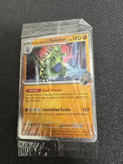 Team Rocket's Tyranitar (Pokemon Center Exclusive) 096/182 Miscellaneous Cards & - Image 1