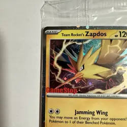 Team Rocket's Zapdos (Gamestop Exclusive) 070/182 Miscellaneous Cards & Products - Image 2