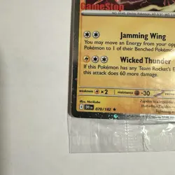 Team Rocket's Zapdos (Gamestop Exclusive) 070/182 Miscellaneous Cards & Products - Image 5