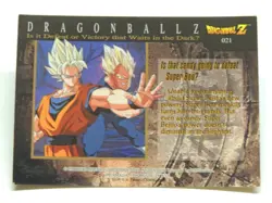 Carte Dragon Ball Z - Trading Cards Chromium Serie 1 - 021 - Amada 1996 - Image 2