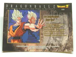 Carte Dragon Ball Z - Trading Cards Chromium Serie 1 - 046 - Amada 1996 - Image 2