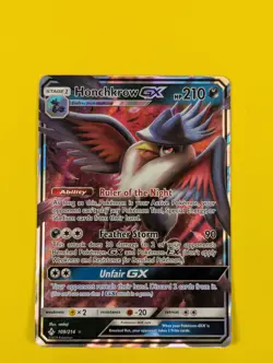 Honchkrow GX - 109/214 - Ultra Rare Unbroken Bonds - Pokemon Card - NM - Image 1