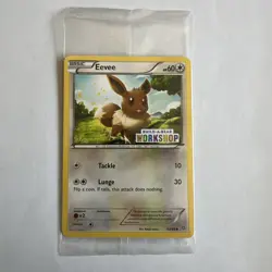 Pokemon Card Eevee Build a Bear Workshop Promo Ancient Origins 63/98 SEALED - Image 1