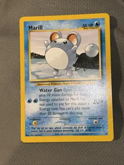 Marill 29/53 Wotc Promo Rare Pokemon Card Near Mint ! - Image 3
