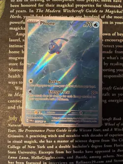 Phione Illustration Rare 175/167 Twilight Masquerade Pokemon Card NM - Image 1