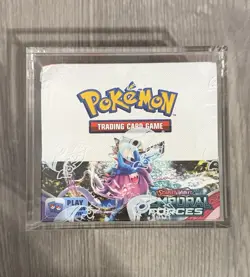 Pokemon Magnetic Booster Box Acrylic Case! Pokemon Card Protective Display! - Image 1